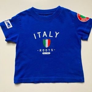 🇨🇦 Roots Italy t-shirt, 3-6 months